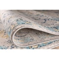 thumbnail image 2 of The Curated Nomad  Sunset Blue Distressed Bohemian Rug Grey 5' x 7' 5' x 8' Indoor,Accent Kitchen,Living Room,Bedroom, 2 of 5