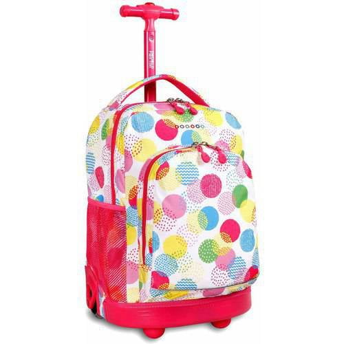 J World Sunny Rolling Backpack by J World New York
