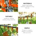 thumbnail image 3 of FUEENIRVA 1Set Camping Hook Coffee Nylon Portable Lightweight Outdoor Tableware Hanging Buckle, 3 of 7