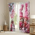 thumbnail image 3 of Castle Fairy Cartoon Xmas Gnome Black Out Curtains for Preppy Children Teens,Happy New Year Curtains Pack Of 2 (42X63 Each),Merry Christmas Bedroom Curtains,Ultra Soft Home Decor, 3 of 6
