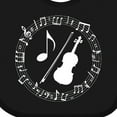 thumbnail image 4 of Inktastic Violin for Violinist Boys or Girls Baby Bib, 4 of 4