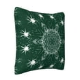 thumbnail image 2 of ZICANCN Decorative Throw Pillow Covers , Spiders Background Spider Web Couch Sofa Decorative Knit Pillow Covers for Living Room Farmhouse 16"x16", 2 of 8