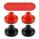 thumbnail image 2 of Empujadores Y Discos de Air Hockey Paletas de Air Hockey Empujador Deslizante Estándar de 96 Mm Discos de 2,5 Pulgadas para Fiestas de Hockey de Mesa Negro y rojo, 2 of 8