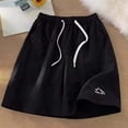 thumbnail image 6 of Hurxie Mens Hiking Shorts Quick Dry Lightweight 3 Zipper Pockets Summer Workout Gym Athletic Running Shorts Men Black,4XL, 6 of 6