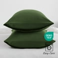 thumbnail image 7 of Ultra Soft Body Pillowcase, Olive Green, 20x54 Inch, Brushed Microfiber with Envelope Closure, 1 Pack, 7 of 7