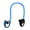 1Pc Blue, variant on (YYL-Design)-- 1Pc Wireless Sports Headsets Wireless Neckband Earphones HD Stereo Sweat-proof Headphones Earbuds With LED Light Mic 8Hrs Work Running.**--( rf./;'[)