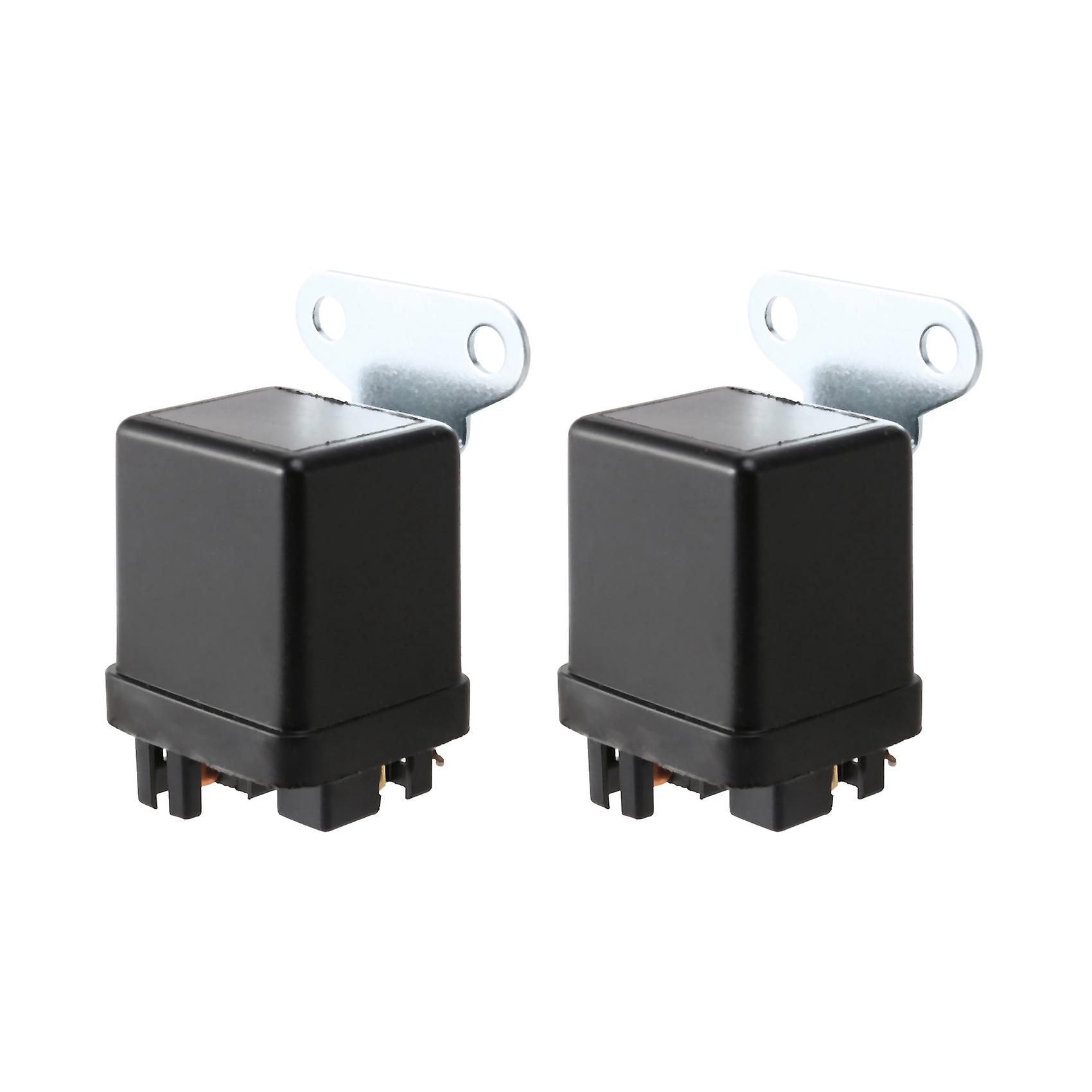 X AUTOHAUX Preheating Glow Plug Relay - Compatible With Yanmar 12V MR82BL-081, Hitachi, Isuzu Engines (Part #8942481610)