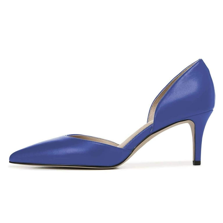 YDN Women Graceful Stilettos High Heels D'Orsay Pumps Pointed