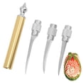 thumbnail image 2 of VONKY Fruit Carving Tool Set culinary Food Steel Home Stainless Kitchen, 2 of 6
