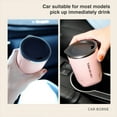 thumbnail image 4 of LongDay 10oz Stainless Steel Tumbler, Insulated Coffee Tumbler Cup with Lid, Insulated Water Bottle Double Walled Travel Coffee Mug for Hot & Cold Drinks, 4 of 11