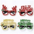 thumbnail image 3 of Baohd Décorations de Noël Festives Ornements de Fête pour Vacances Magiques Noël Multicolore Rouge Anglais 1Set, 3 of 6