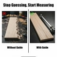 thumbnail image 3 of Positioning calipers for precise measurements&easy wood cutting,Circular saw guide,Precision Cutting Guide for Circular Saws,Adjustable Guide Rail, Stainless Steel Caliper Guide Rail, 3 of 6