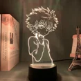 thumbnail image 3 of Hunter X Hunter-Lámpara Hisoka Killua y Gon, luz Led de noche para decoración de dormitorio de niños, regalo HXH, figura de Anime acrílico, lámpara 3d, 3 of 4