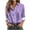 Purple, variant on Uaswgudfs Women's Casual Blouses Collar Sequined Embellished Long Sleeve Relaxed Fit Comfortable Fabric Top for Everyday Fashion and Daily Outfits Blue L
