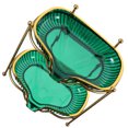 thumbnail image 4 of Jabonera de doble capa, soporte para esponja, bandeja de jabón autodrenante para encimera, soporte para jabón de pared, 4 of 7