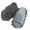 Gray, variant on 1 Pair Washable Microfiber Dust Mop Slippers Lazy Quick Cleaning Floor Cleaning Shoes Bathroom Cleanning Tools Slipper