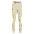 thumbnail image 5 of Gibobby Leggings Afelpados Para Mujer Pantalones Yoga cintura alta con estampado huevos para el día Pascua para mujer, mallas compresión, mallas cintura alta para correr y Fitness（Beige， M), 5 of 5