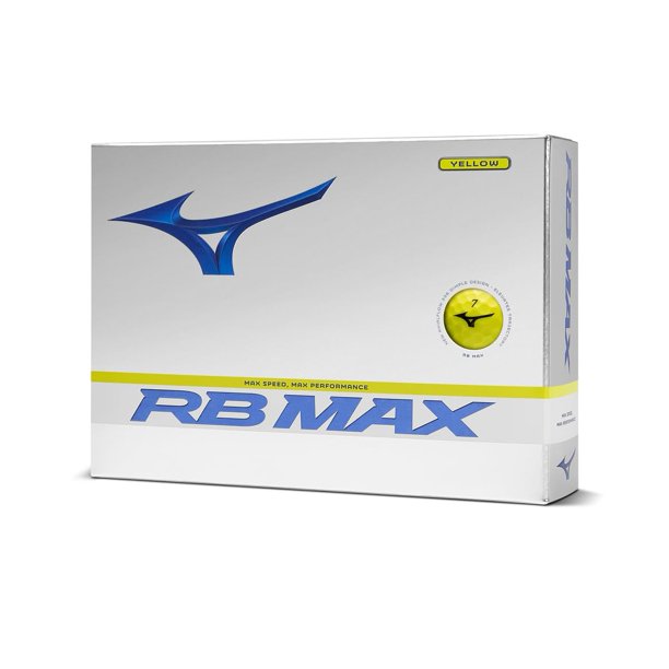 Pelotas de Golf Mizuno RB MAX Amarillo Óptico