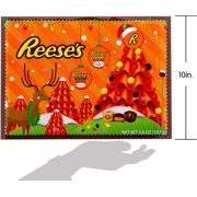 2025 Countdown to Christmas Reese's Pieces, Jolly Rancher, and Kisses Candy Advent Calendars, Pack of 3