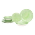 thumbnail image 4 of Laura Green Porcelain 12 Piece Dinnerware Set, Service For 4, 4 of 4