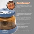 thumbnail image 3 of Horno infrarrojo Nuwave Pro Plus 2, encimera, convección, cocción fresca o congelada, sin descongelar ni precalentar, cocción saludable, calor envolvente 360, temperaturas ajustables, 100 preajustes,, 3 of 5