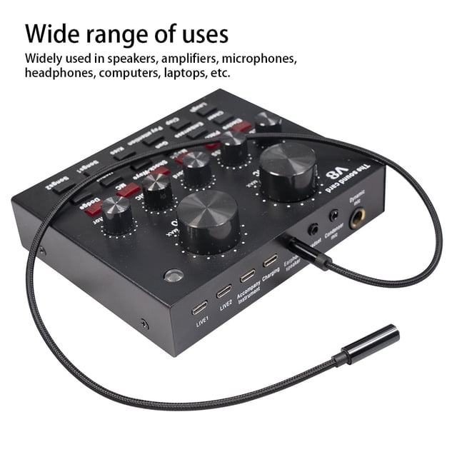 stanreset Computer Laptop Phone Tablet Portable Audio Extension Cable 3.5mm Male to Female Adapter Conversion Connector Sound Equipment 5m