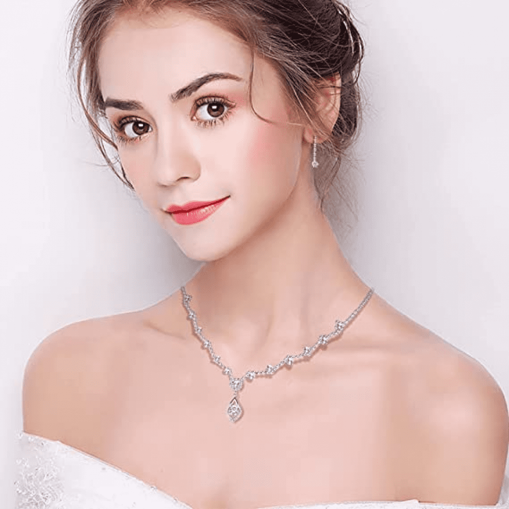 Beautiful bridal necklace set clearance