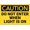 Warning Sign 5, variant on Caution Do Not Enter Without Escort Safe Sign 12 x 8 Inches - Outdoor Use, Practical Sign for Home, Business, Driveway Alert, Restricted Area, Security Zone