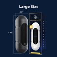 thumbnail image 5 of OCTMOM 2 in 1 Automatic Male Masturbator,Masturbators with 12 Vibration Modes , Black, 5 of 5