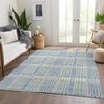 thumbnail image 6 of Addison Rugs Mayfield Premium Machine Washable Transitional Plaid Denim Rectangle Rug, 8' x 10', 6 of 6