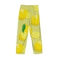 thumbnail image 5 of Disketp Bright Lemons Men'S Pajama Pants - Ultra Soft Fleece Sleep And Lounge Pants (Size: S-Xxl), 5 of 9