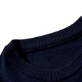 thumbnail image 5 of Xcmzpl Crew Neck Sweaters for Men Long Sleeve Slim Fit Knit Pullover Solid Loose Fit Sweater Tops Casual Fall Sweaters Mens Classic Sweaters, 5 of 8