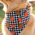 thumbnail image 2 of Thanksgiving Pet Bandana for Dogs and Cats Adjustable Holiday Scarf Soft Printtriangle Kerchief Bib Scarf Pet Party Costume Photo Props Accessories,1pack, 2 of 5