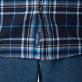 thumbnail image 5 of Long Sleeve Plaid one pocket Flannel Button-up Shirt, 5 of 5