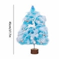 thumbnail image 3 of Outdoor Christmas Decorations Desktop Ornament Christmas Tree LED Light Fine Workmanship PVC Artificial Table Top Christmas Tree For Home desktop ornament, 3 of 9