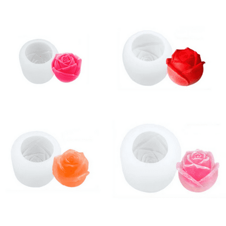 

Lierteer 2pcs Holiday gift silicone mold DIY chocolate cake baking tool clay drop mold