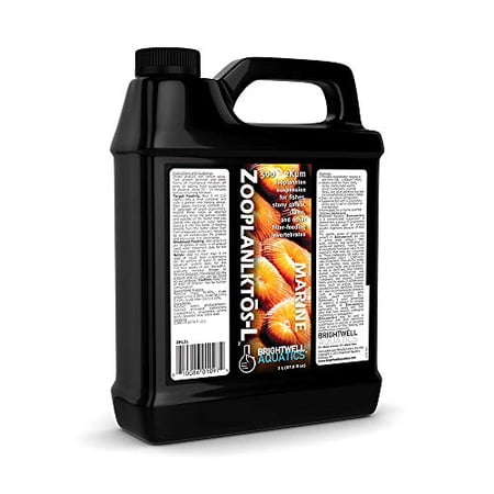 Brightwell Aquatics Zooplanktos L - Zooplankton Suspension for Fishes, Stony Corals, Clams, and Other Filter-Feeders