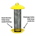 thumbnail image 5 of More Birds Finch Feeder, Metal ScreenThistle Seed, Yellow, 5 of 6