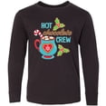 thumbnail image 3 of Inktastic Hot Chocolate Crew Long Sleeve Youth T-Shirt, 3 of 5