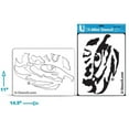 thumbnail image 2 of NCAA LSU Tigers Collegiate Tiger Eye Mini Stencil Kit, 2 of 2