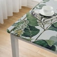thumbnail image 4 of HAOXIT Spring Tablecloth, Floral Tablecloth Eucalyptus Spring Decorations for Home, Water-Resistant Spring Table Cloth Rectangle for Party,Table 52*52, 4 of 7