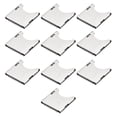 thumbnail image 1 of Unique Bargains SD Memory Card Socket Holder Spring Loaded Push Type 10 Pin 10pcs, 1 of 4