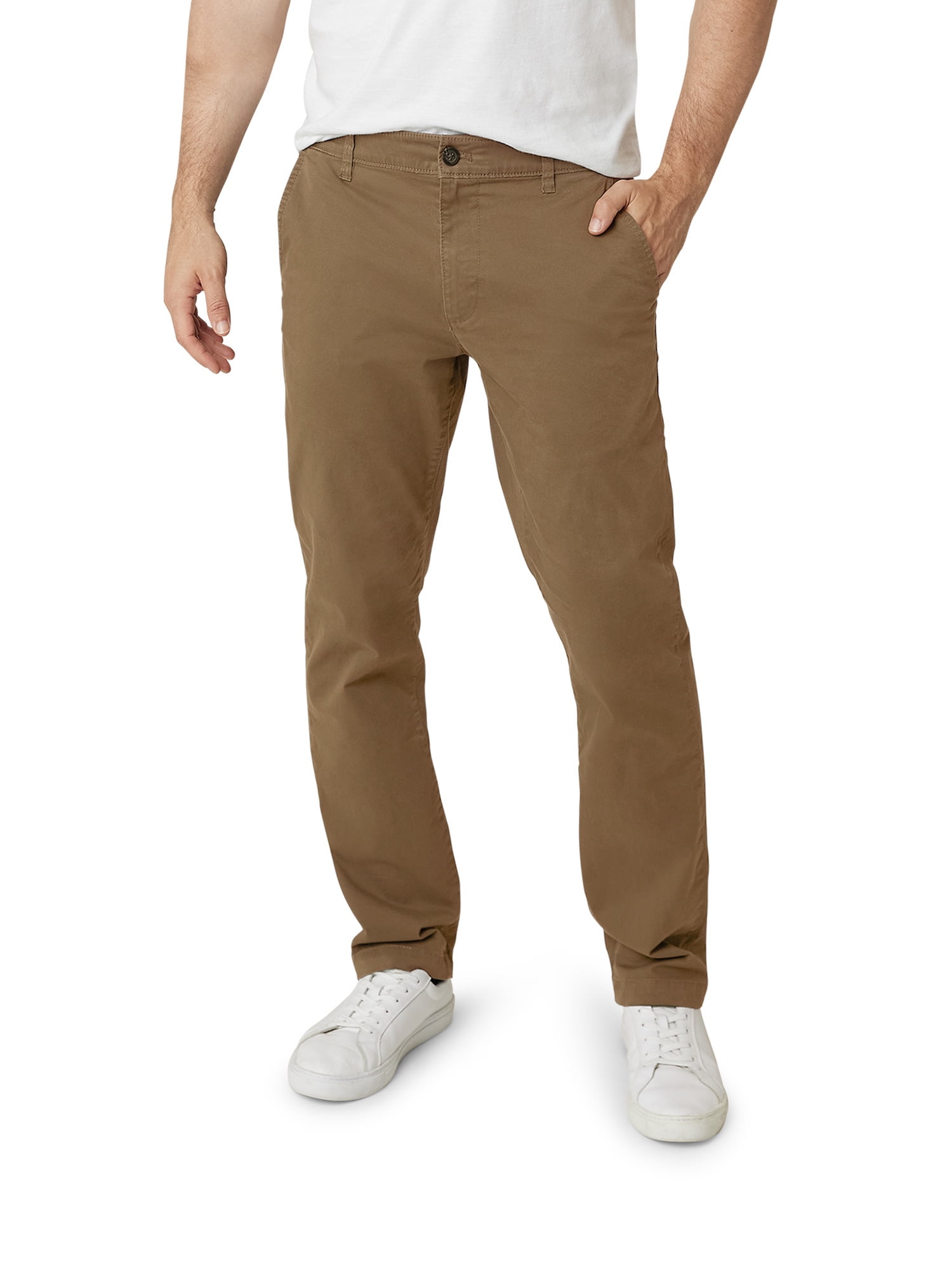 Chaps Men's Classic Stretch Slim Fit Coastland Wash Chino Pant Sizes 29 up to 52