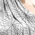 thumbnail image 3 of Halloween Spider Web Pattern Blanket,Comfortable Soft Flannel Throw Blanket,All Season,Warm Lightweight Blankets for Sofa Bed Couch Living Room Chair,30"x40", 3 of 4