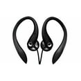 thumbnail image 5 of (2 pack) Philips Black Wired Ear Hook Headphones 1.2M Long Cable SHS3200BK, 5 of 5
