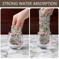 thumbnail image 6 of 4 Pcs Funny Kitchen Towels,Gray Christmas Icon Pattern Microfiber Dish Towels,Kitchen Tea Towels,Kitchen Towel Set (18" X 26"), 6 of 7