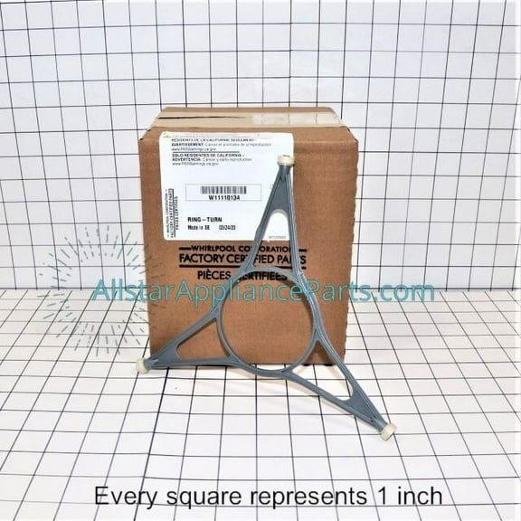 Whirlpool Microwave Glass Tray Support W11110134