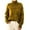 Yellow, variant on Womens Crewneck Sweater Pullover Elegant Ladies Knit Pullover Sweater Soft Comfortable Long Sleeve Round Neck Winter Warm Fashion Top