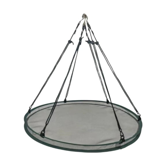 oshhni Bird Seeds Shell Catcher Tray Garden Accessories Universal Reliability Birdseed Hoop Seed Hoop for Home Outdoors Gardener diameter 61cm