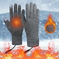 thumbnail image 2 of USB Heated Gloves for Men Women Winter Cycling Motorcycle Driving Warm Touchscreen Compatible Windproof Cold Weather Gear with Power Bank Charging Port, 2 of 8